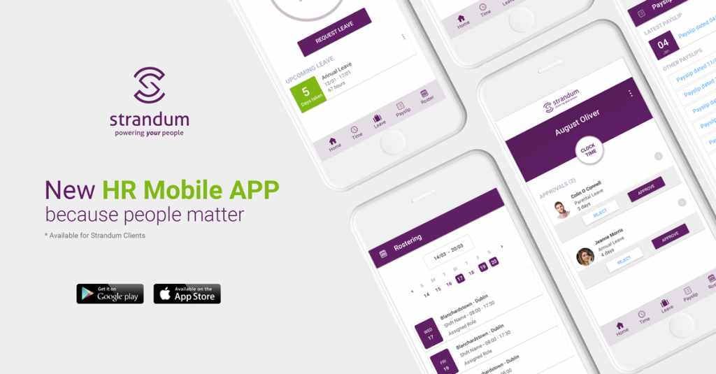 Strandum HR Launches Self-service Mobile APP. Helping both employee and managers. 